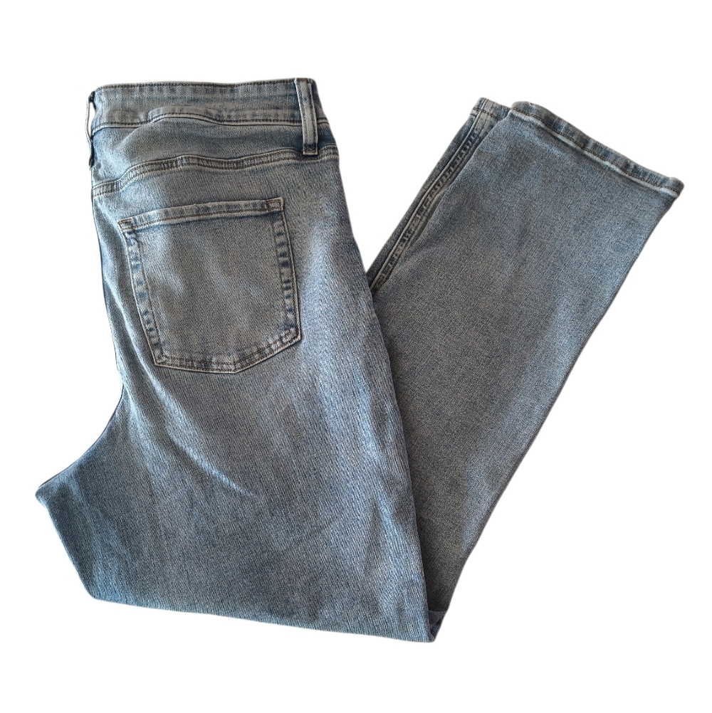 m jeans by Maurices Slim Straight Ankle Jeans Size 16W